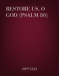 Restore Us O, God SATB choral sheet music cover Thumbnail